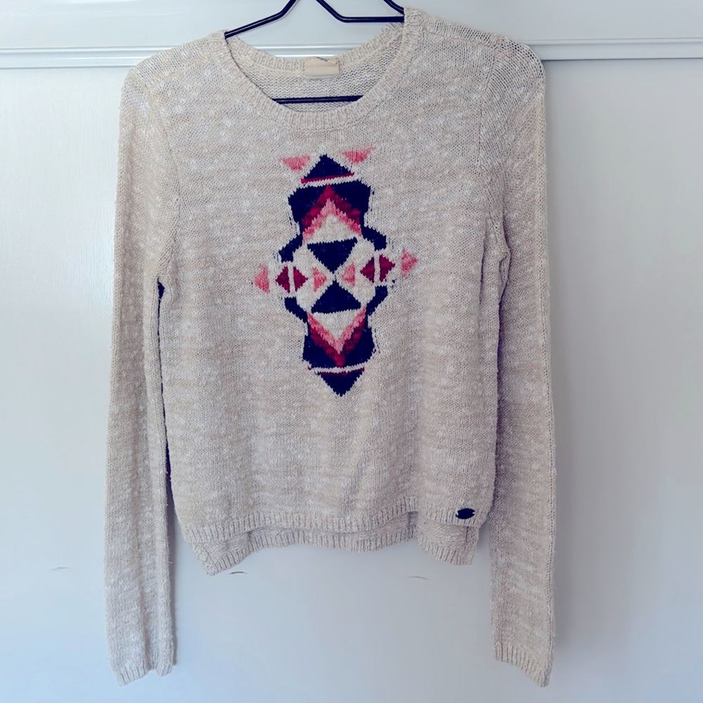 Long sleeve knitted shirt. Medium Size.
